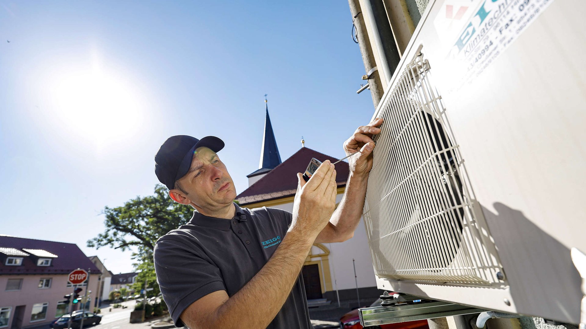 Installation und Wartung eines Klimasplitgeräts - MobileHeating