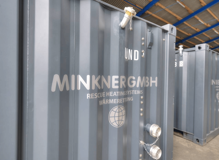 Heizcontainer - 560 kW / 10 ft