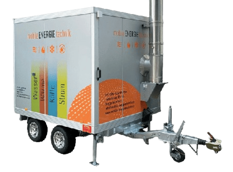 Mobile Heizzentrale 90 kW